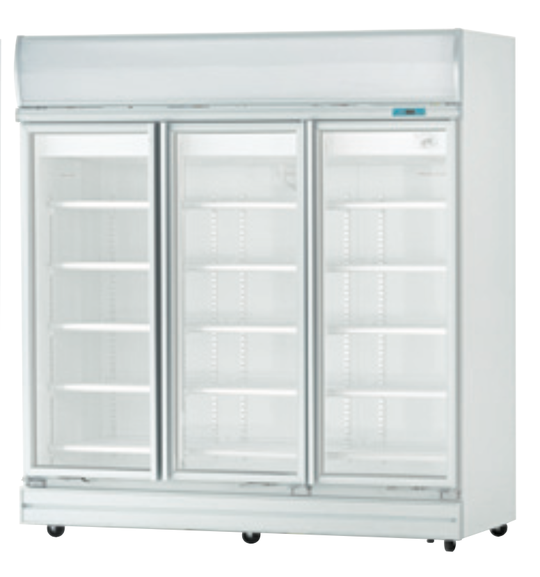 3 door Upright Display Freezer 15A